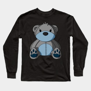 Basic Robot Teddy Bear Long Sleeve T-Shirt